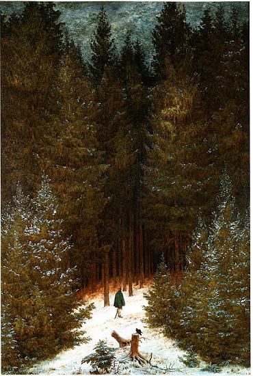 Caspar David Friedrich Der Chasseur im Walde